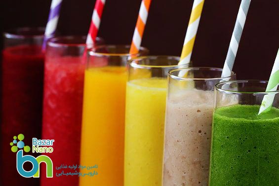 افزودنی های نوشیدنی های پالپ دار